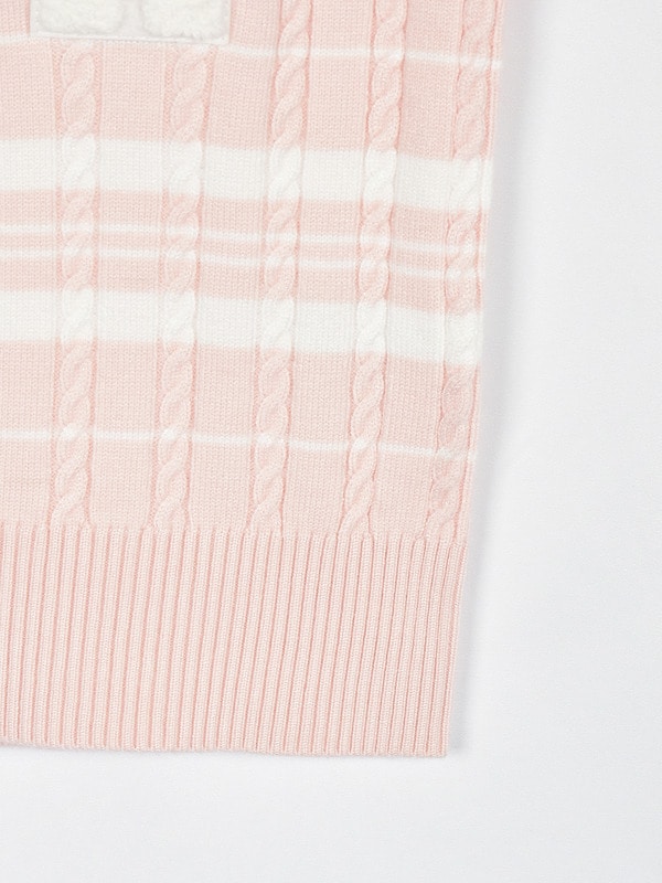 コンパクトワッペンニット 詳細画像 レッドボーダー 16