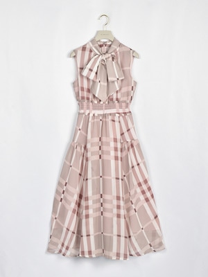 復刻ビックチェックワンピース