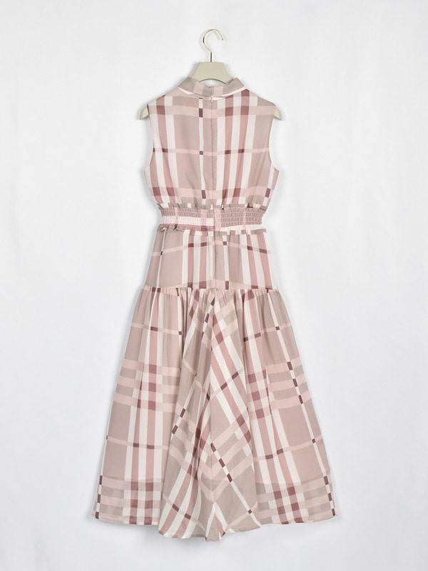 復刻ビックチェックワンピース 詳細画像 ベージュ 16