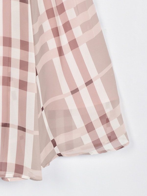 復刻ビックチェックワンピース 詳細画像 ベージュ 16