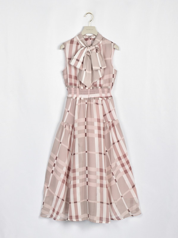 復刻ビックチェックワンピース 詳細画像 ピンク 1
