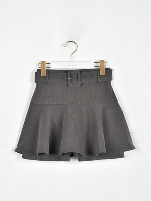 フレアミニショートパンツ