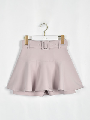 フレアミニショートパンツ