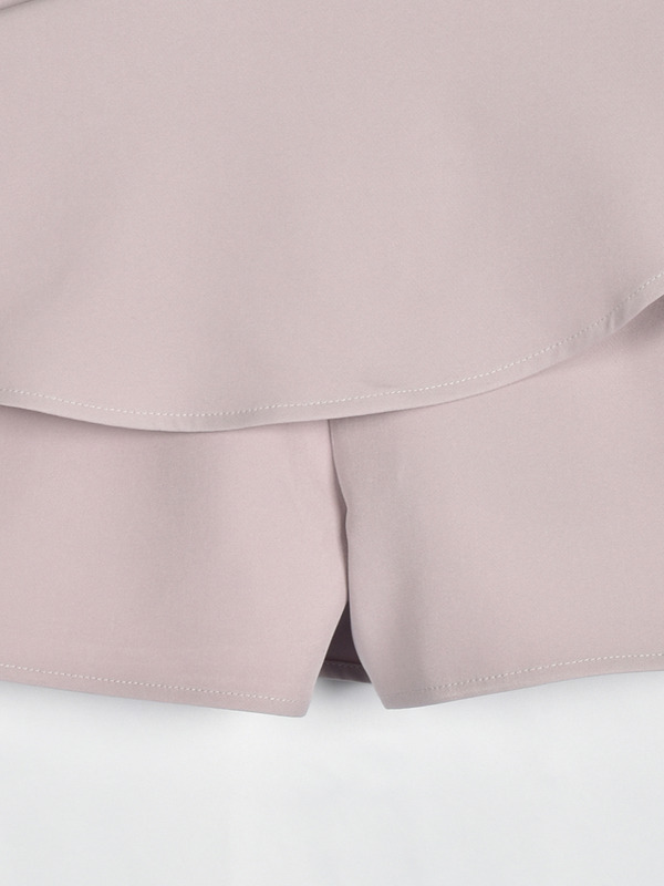 フレアミニショートパンツ 詳細画像 ピンク 16