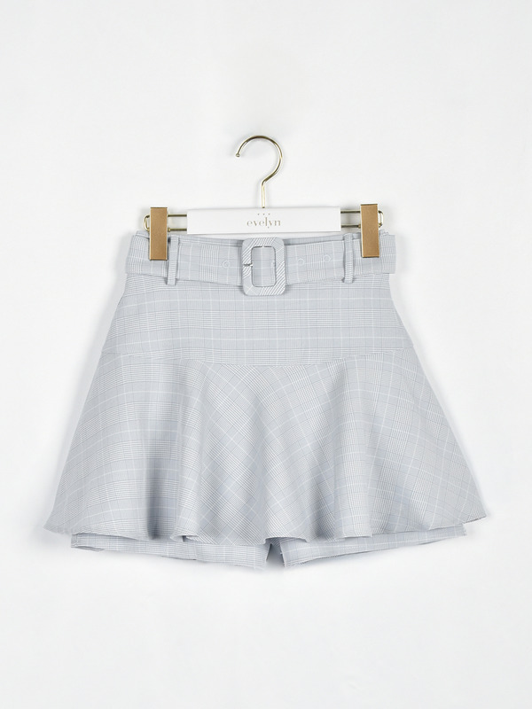 フレアミニショートパンツ 詳細画像 チェック 1