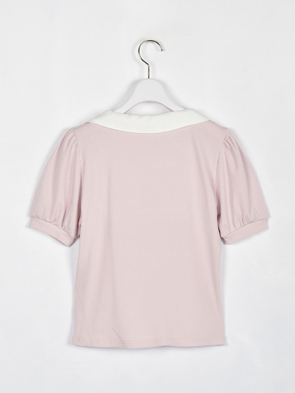 ダブルリボンリブトップス 詳細画像 チェック 16