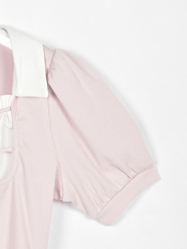 ダブルリボンリブトップス 詳細画像 チェック 16