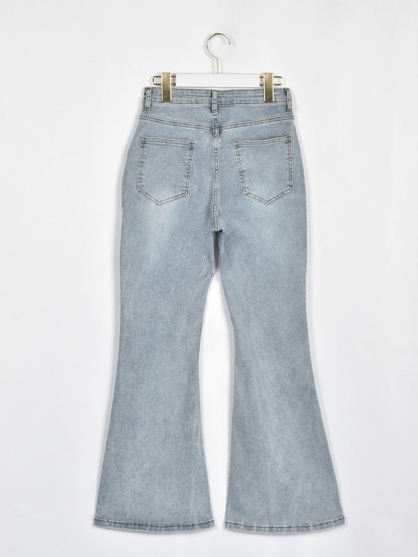 フレアデニム 詳細画像 サックス 16