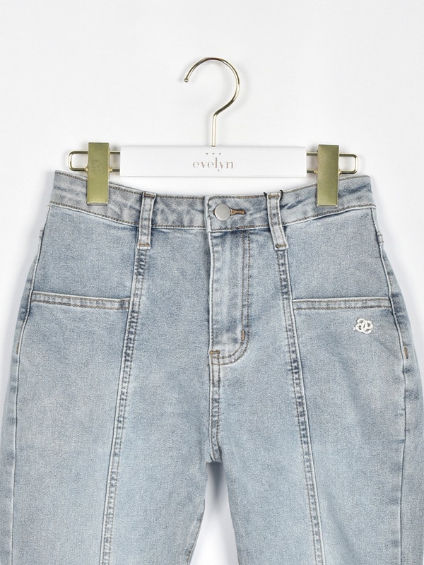 フレアデニム 詳細画像 サックス 16