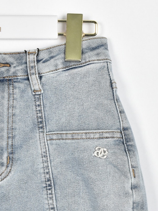 フレアデニム 詳細画像 サックス 16