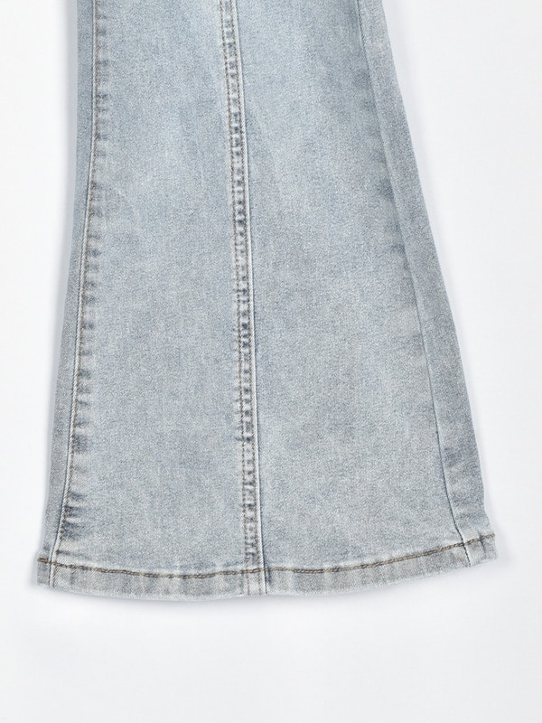 フレアデニム 詳細画像 サックス 16