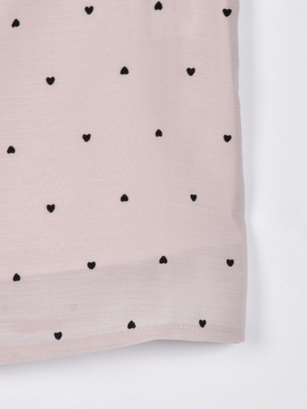 ハートフリルリボンブラウス 詳細画像 オフホワイト 16