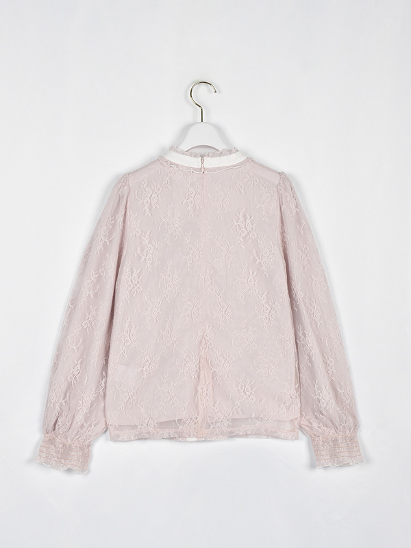 チョーカーレースリボンブラウス 詳細画像 ピンク 16