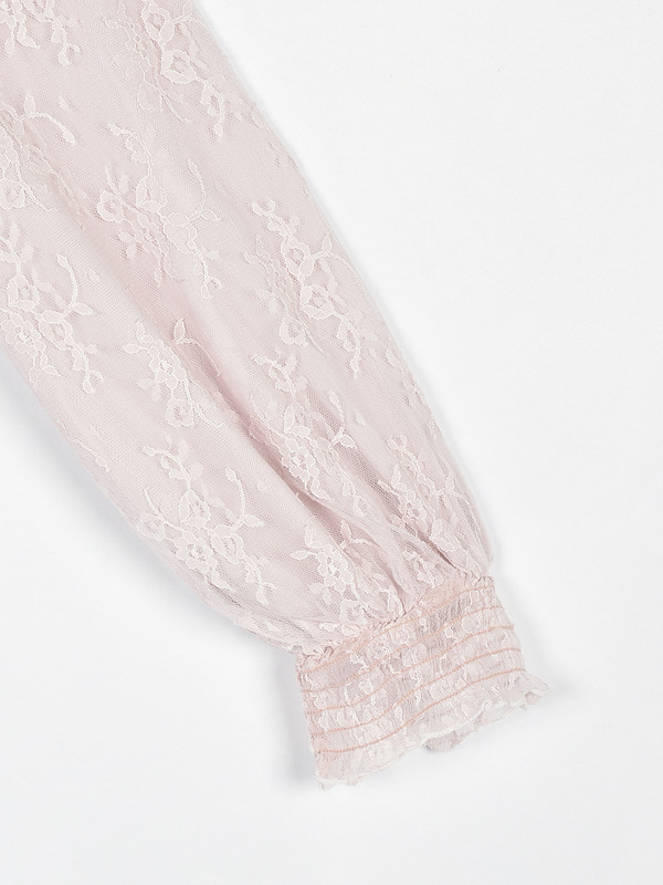 チョーカーレースリボンブラウス 詳細画像 ピンク 16