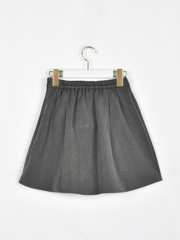 フロントボタンプリーツスカート 詳細画像 ブラック 16