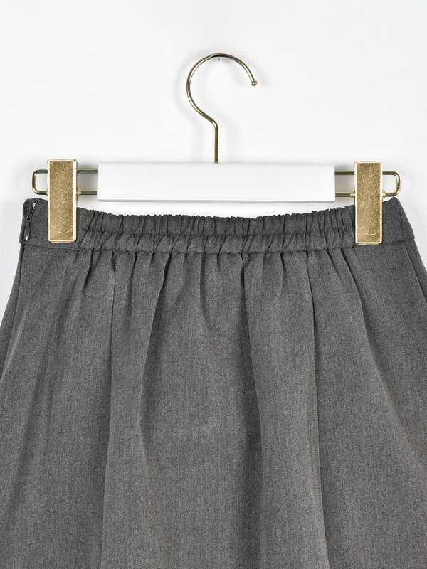 フロントボタンプリーツスカート 詳細画像 ブラック 16