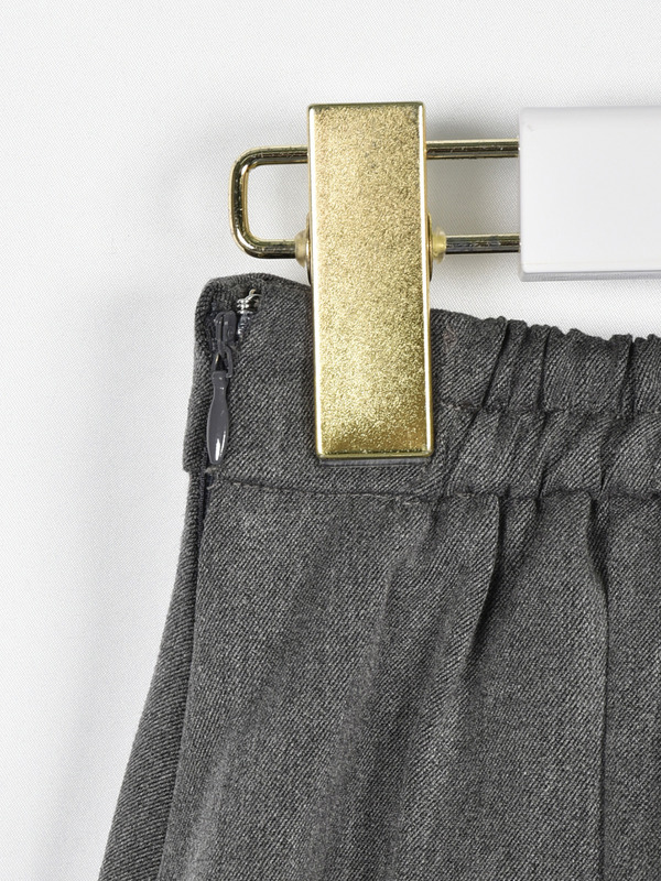 フロントボタンプリーツスカート 詳細画像 ブラック 16