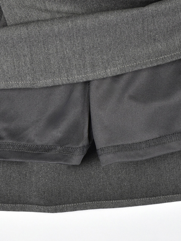 フロントボタンプリーツスカート 詳細画像 ブラック 16