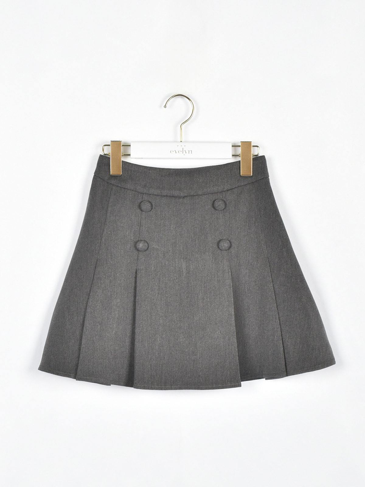 フロントボタンプリーツスカート｜evelyn（エブリン）公式通販サイト
