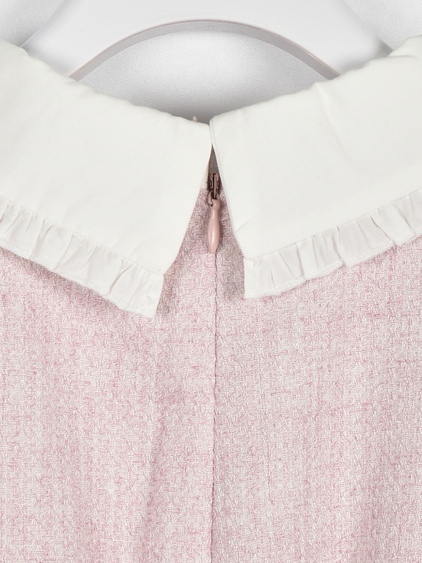 襟タックミニワンピース 詳細画像 ブラック 16