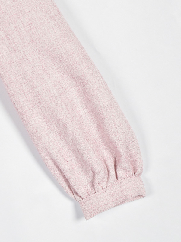 襟タックミニワンピース 詳細画像 ブラック 16