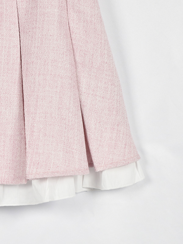 襟タックミニワンピース 詳細画像 ブラック 16