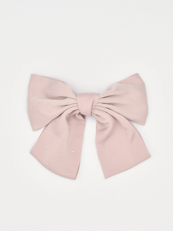 ラメリボンバレッタ 詳細画像 ピンク 1