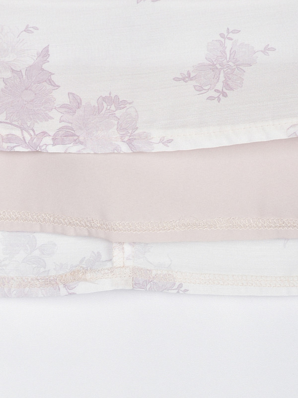 バイカラーリボンフリルブラウス 詳細画像 アイスグレイ 16