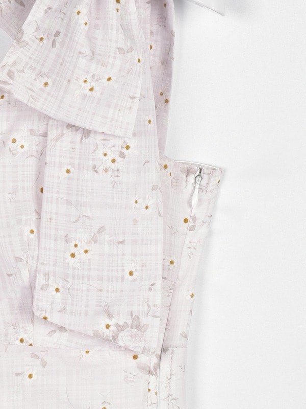 レースフリル花柄キャミワンピース 詳細画像 イエロー 16