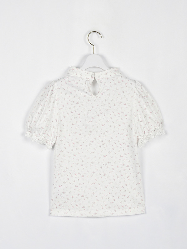  チョーカーレースリブトップス 詳細画像 アイスブルー 16