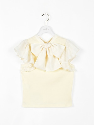 リバーシブルリボントップス