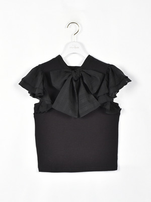 リバーシブルリボントップス