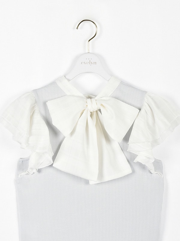 リバーシブルリボントップス 詳細画像 ブラック 16