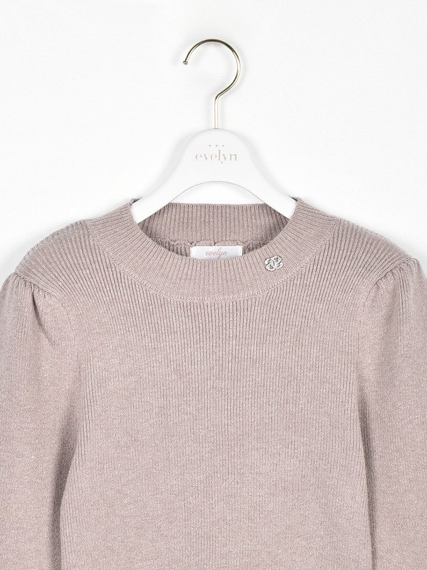 ビジューロゴリブニット 詳細画像 ピンク 16