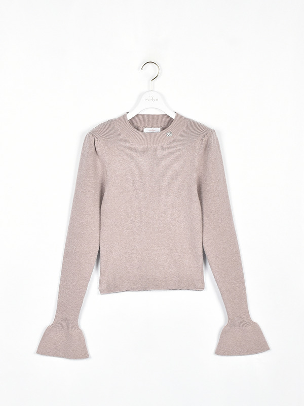 ビジューロゴリブニット 詳細画像 ピンク 1