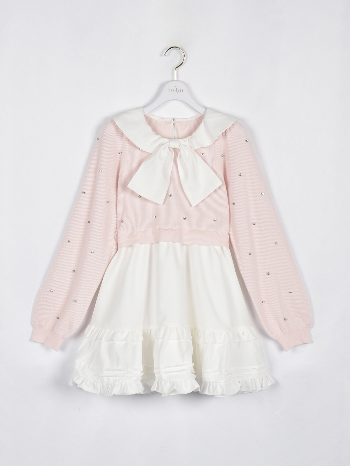 襟タックミニワンピース｜evelyn（エブリン）公式通販サイト