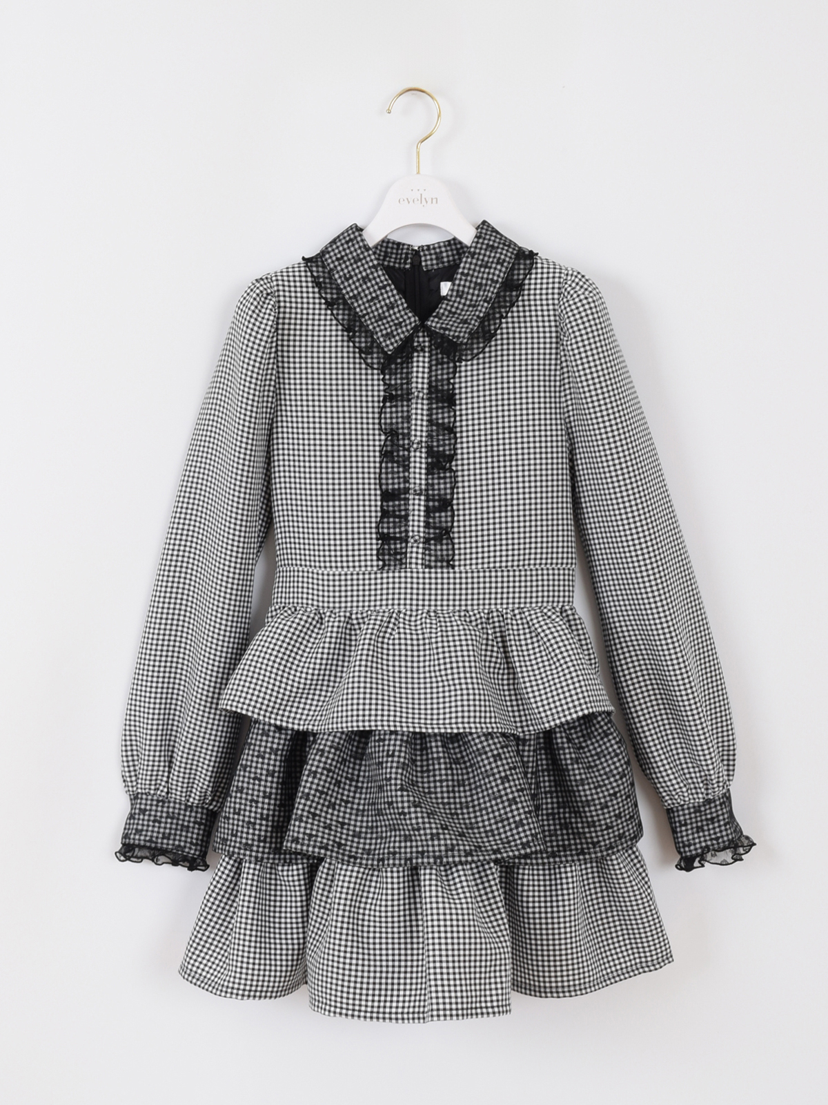 ハートレースティアードワンピース｜evelyn（エブリン）公式通販サイト