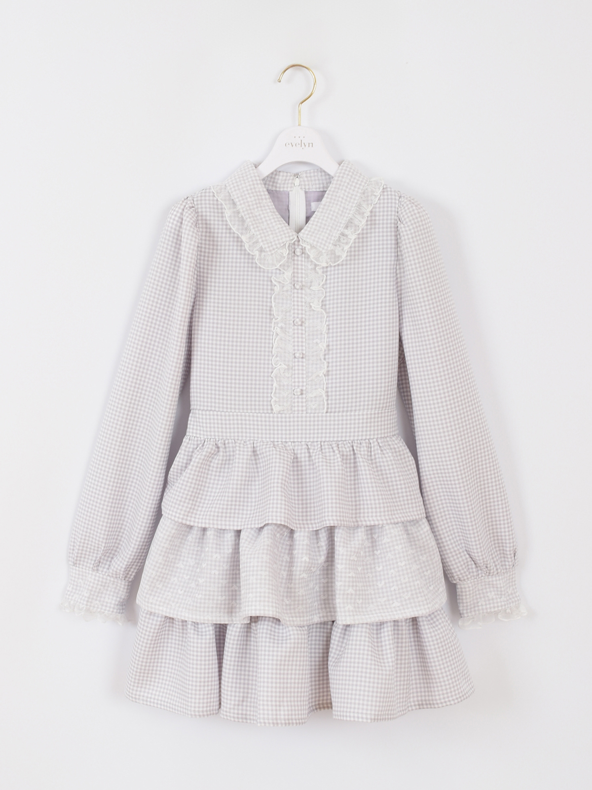 ハートレースティアードワンピース｜evelyn（エブリン）公式通販サイト