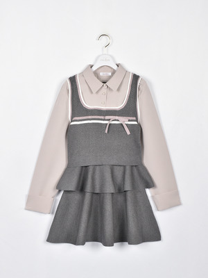 シャツベストティアードセット