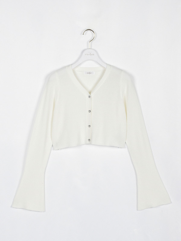 ビジューUVカーデ 詳細画像 オフホワイト 1