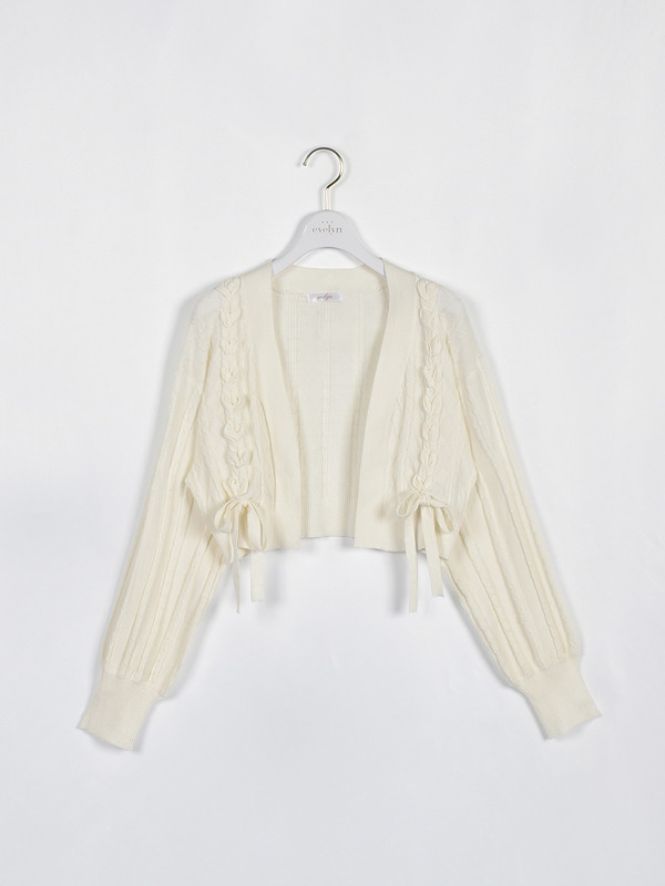 UVレースアップボレロ 詳細画像 イエロー 16