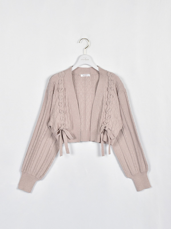 UVレースアップボレロ 詳細画像 ピンク 1