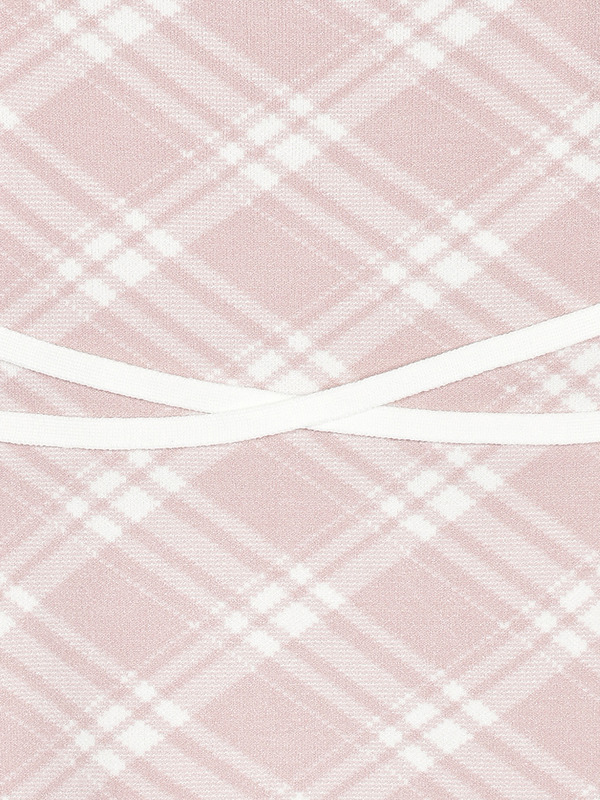 チェックマーメイドワンピース 詳細画像 アイスグレイ 16