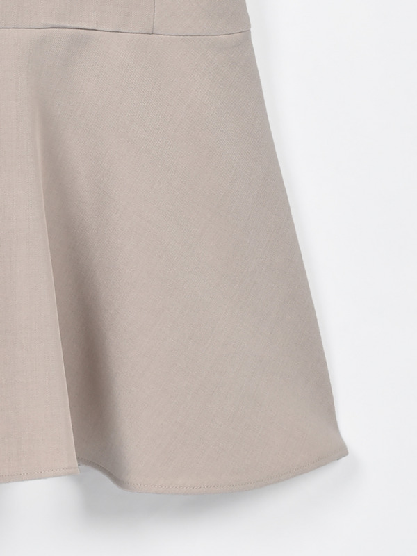 オフショルトレンチマーメイドワンピース 詳細画像 ブラック 16