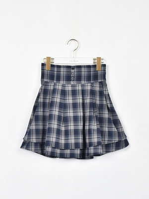 ダブルフレアスカート