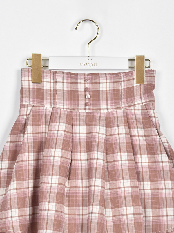 ダブルフレアスカート 詳細画像 ギンガム 16