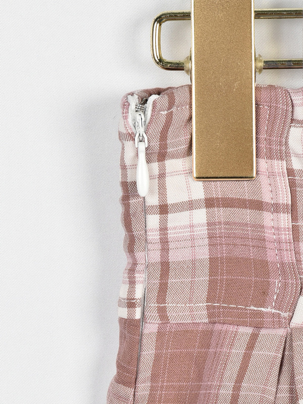 ダブルフレアスカート 詳細画像 ギンガム 16