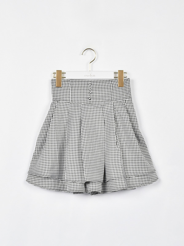 ダブルフレアスカート 詳細画像 ギンガム 1