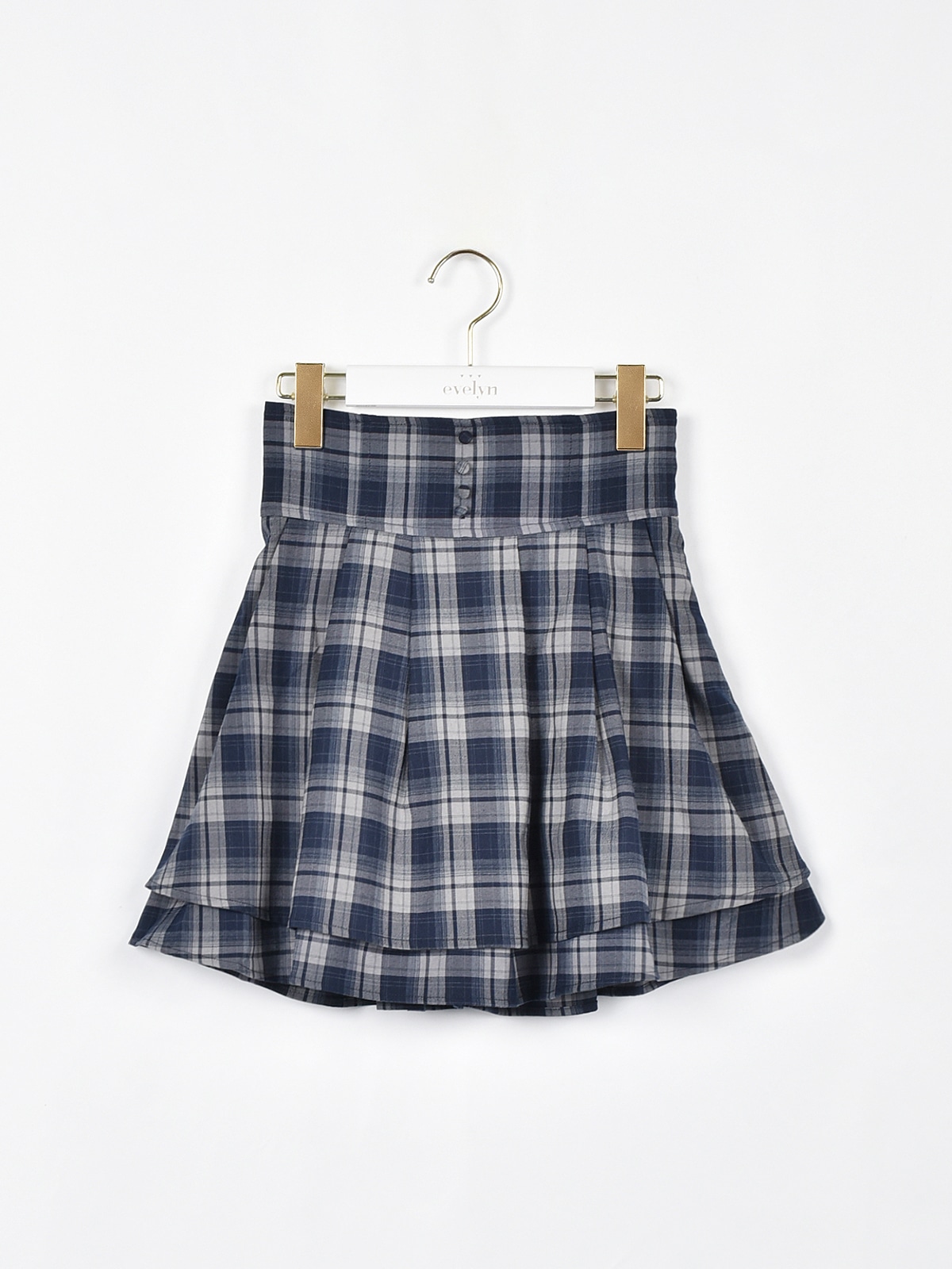 ダブルフレアスカート｜evelyn（エブリン）公式通販サイト