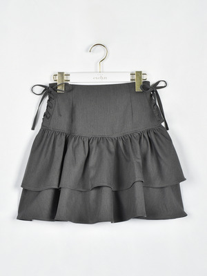 編み上げダブルスカート